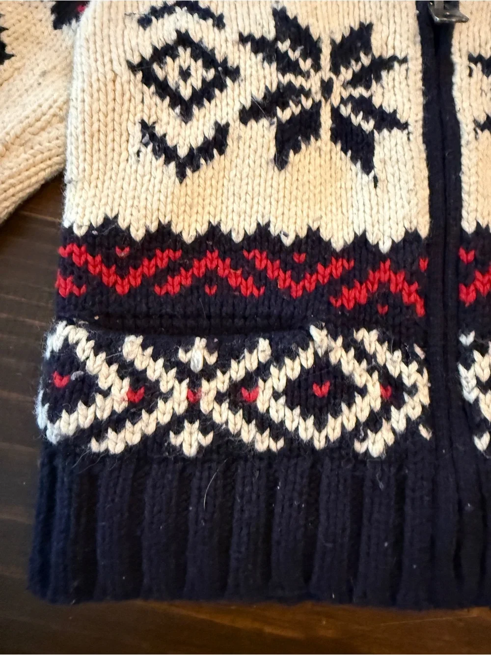 Vintage Polo Ralph Lauren Cowichan Sweater RARE 2T